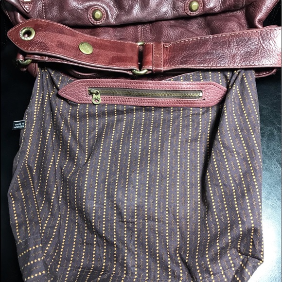 MARC JACOBS Burgundy Print Bag - Picture 5 of 7